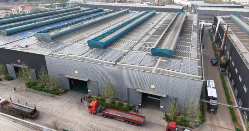 Shunchen steel pipe warehouse and storage facility